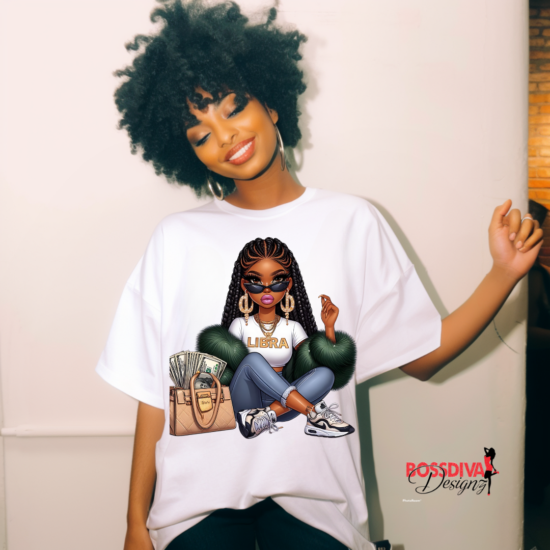Zodiac Baddie Tee