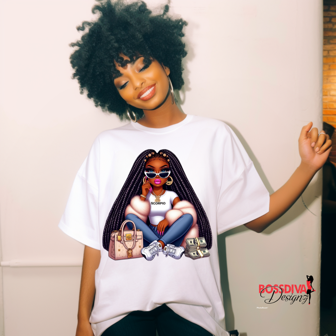 Zodiac Baddie Tee