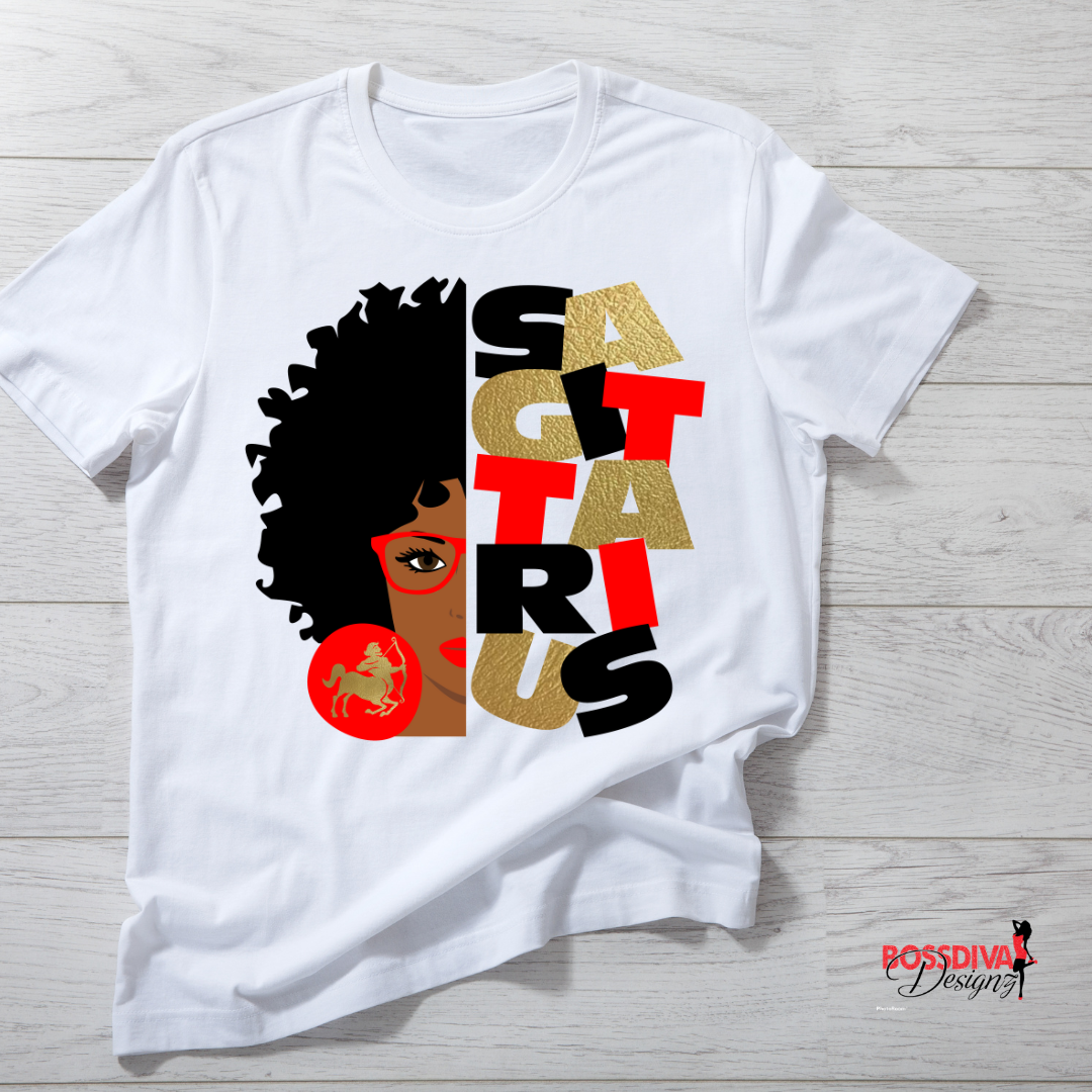 Afro Zodiac Tee