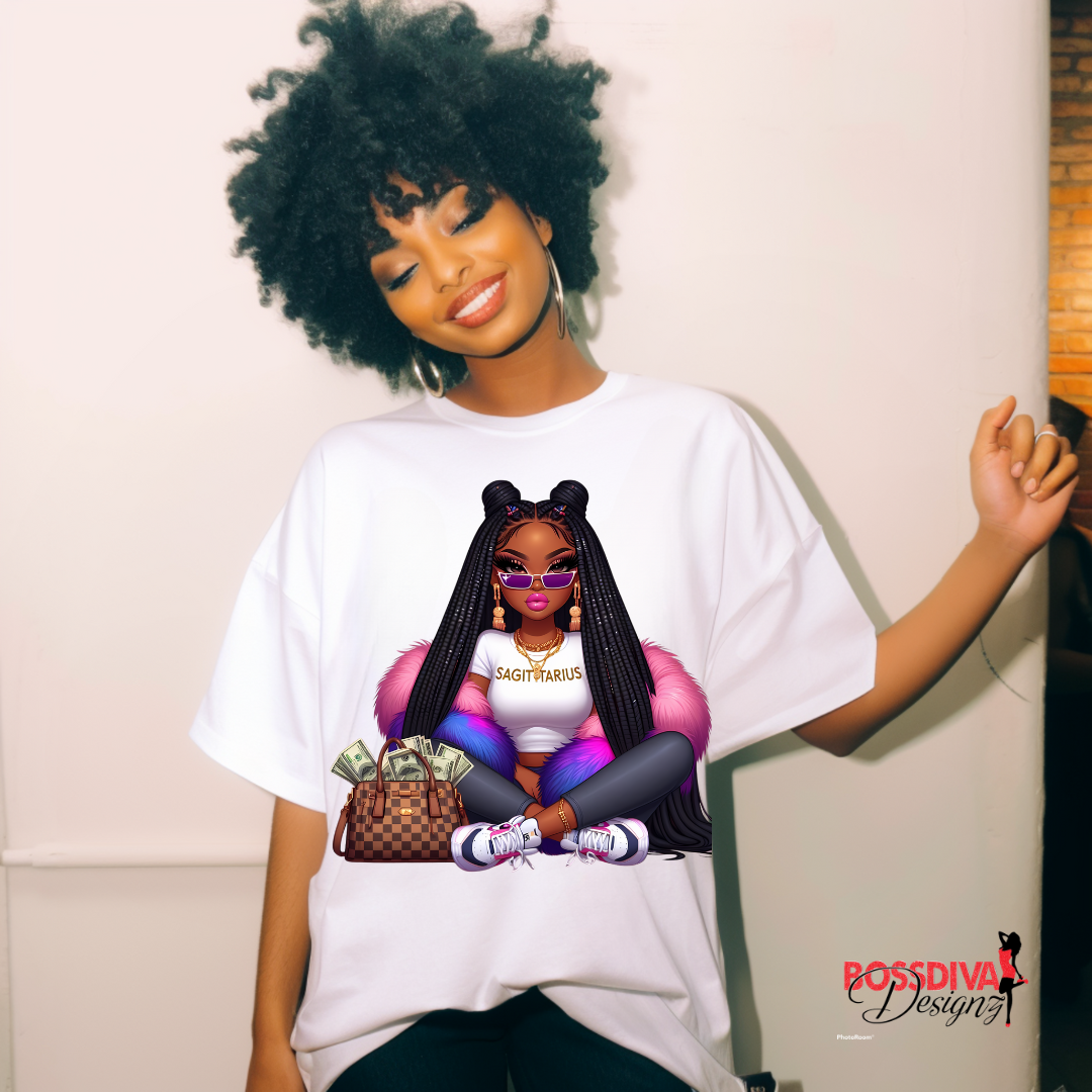 Zodiac Baddie Tee