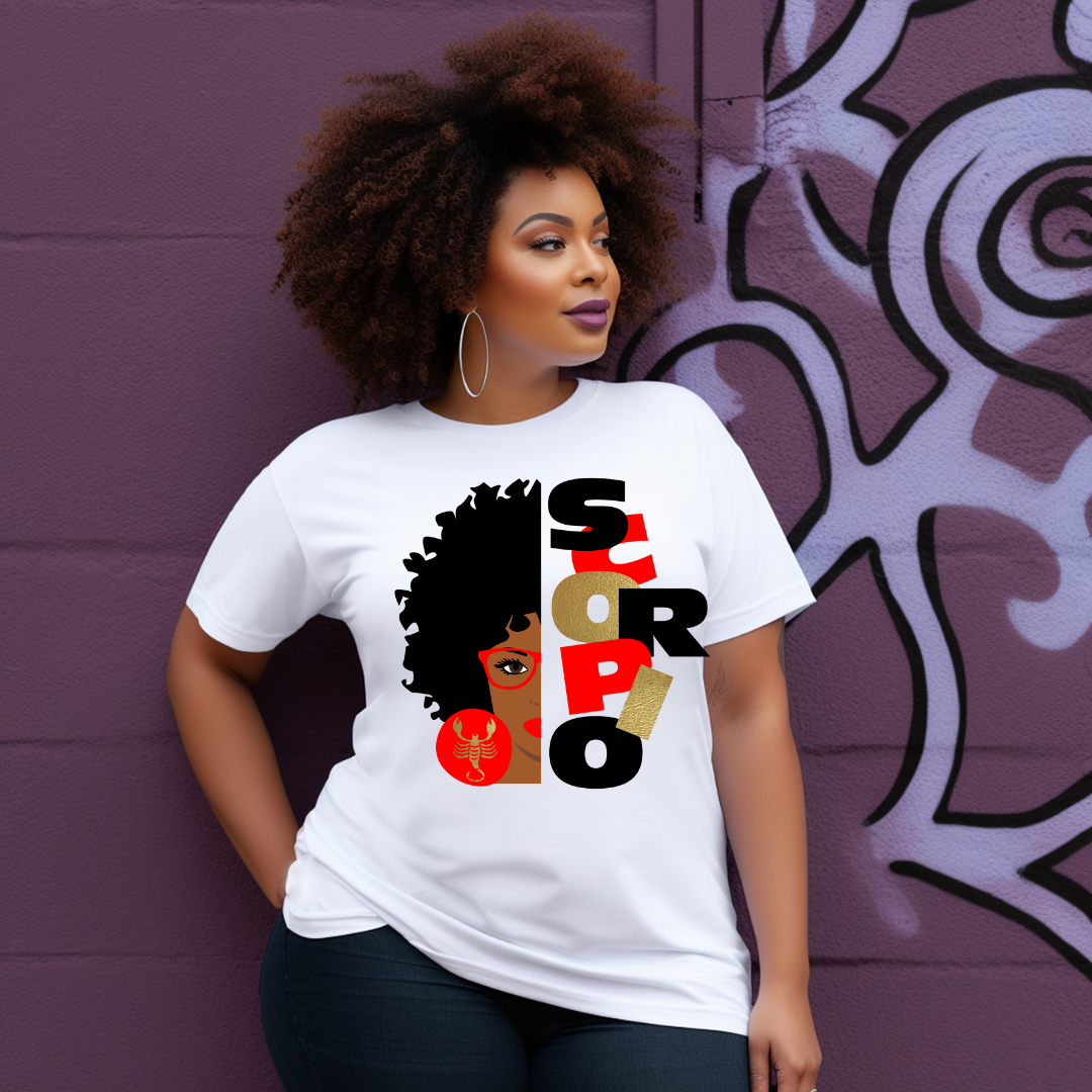 Afro Zodiac Tee