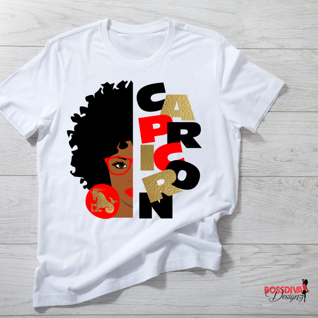 Afro Zodiac Tee