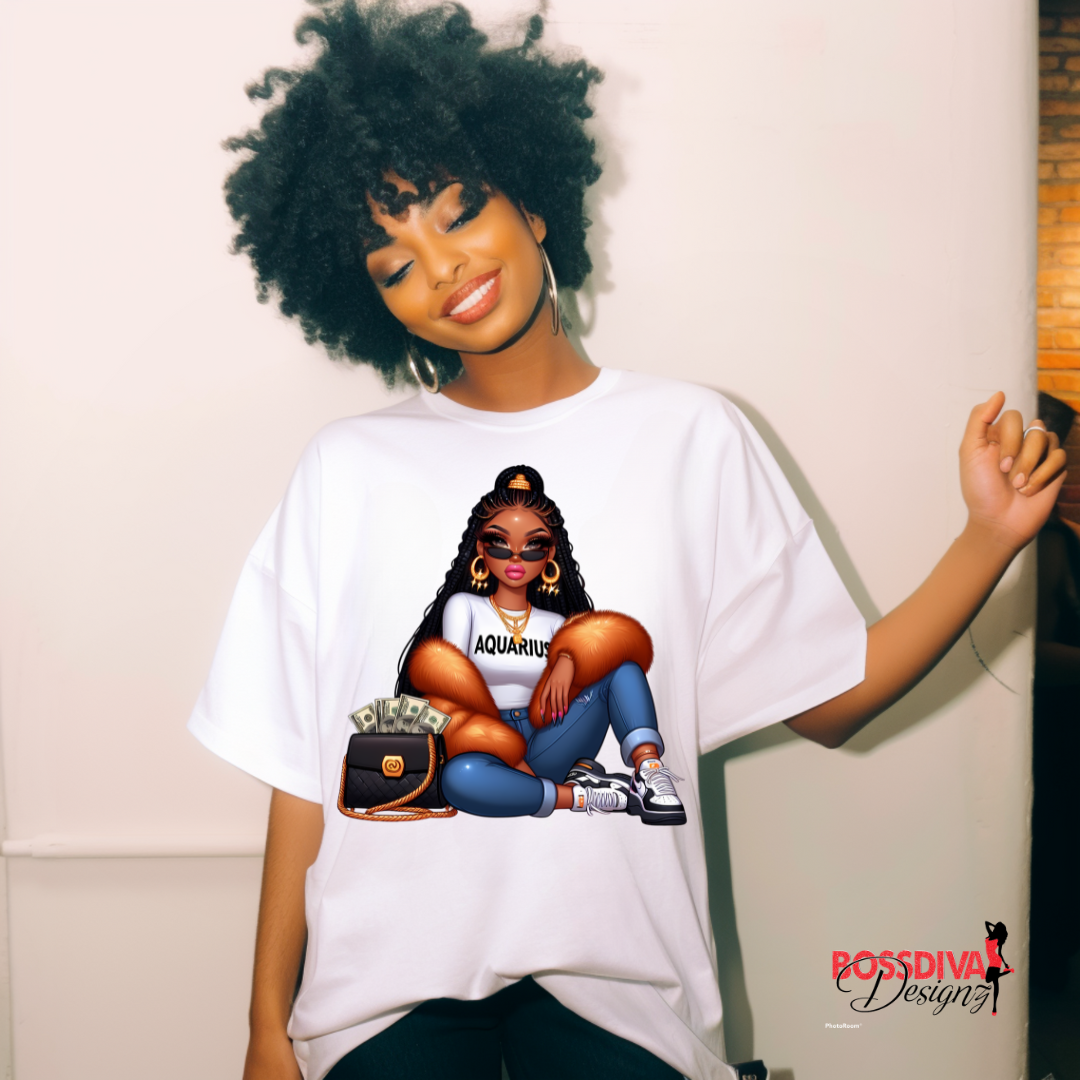 Zodiac Baddie Tee