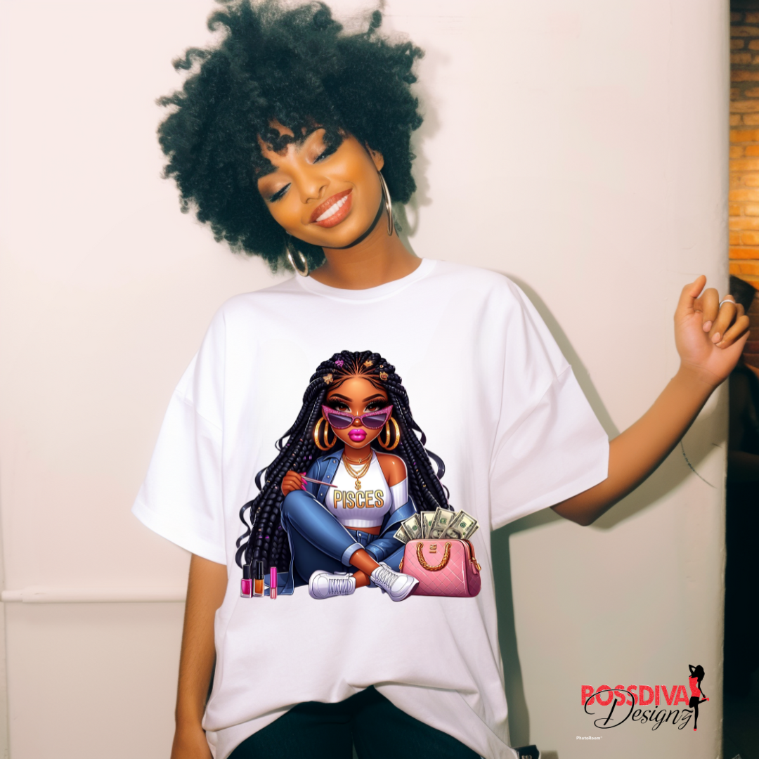 Zodiac Baddie Tee
