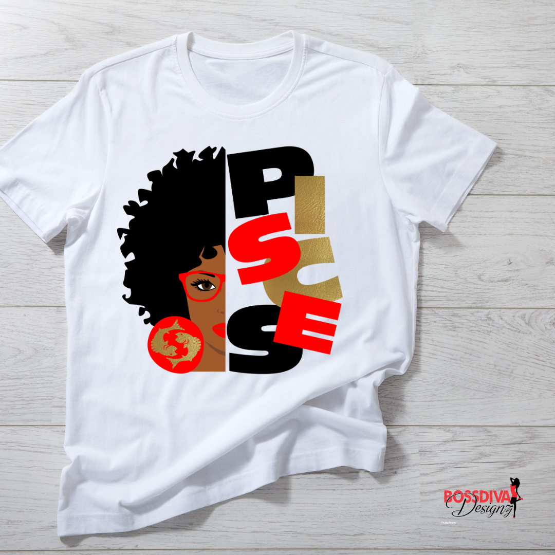 Afro Zodiac Tee