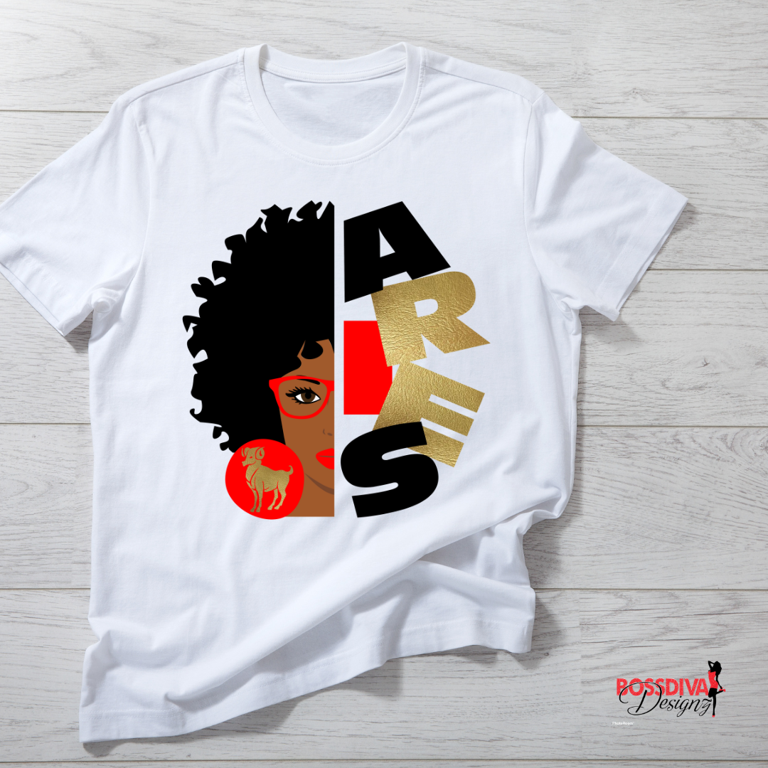 Afro Zodiac Tee
