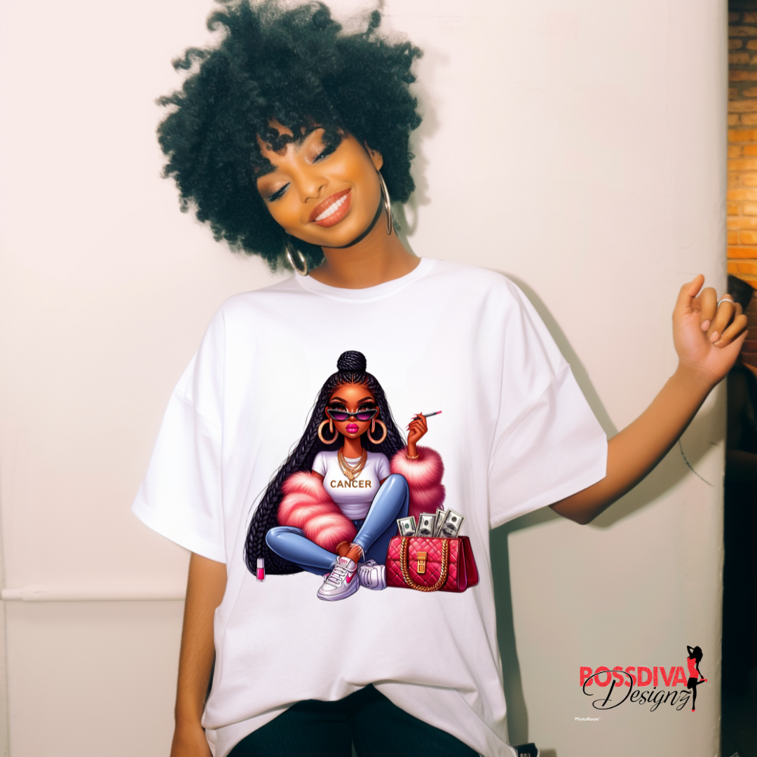 Zodiac Baddie Tee