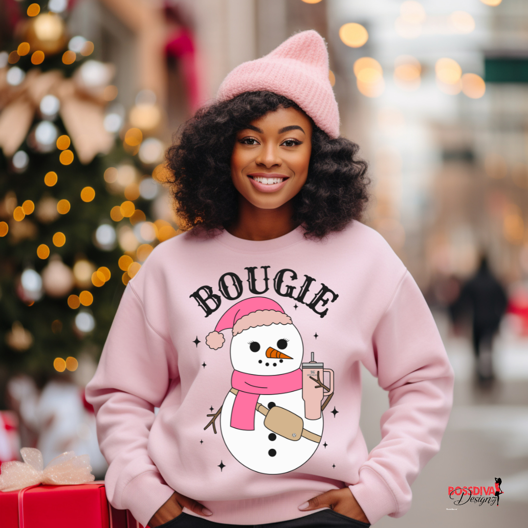 Bougie Snowman Sweater