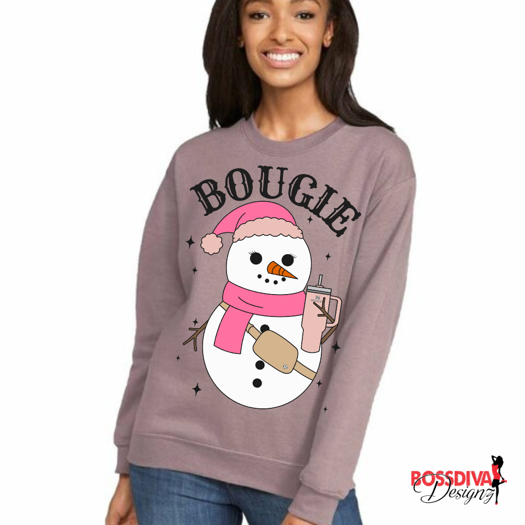 Bougie Snowman Sweater