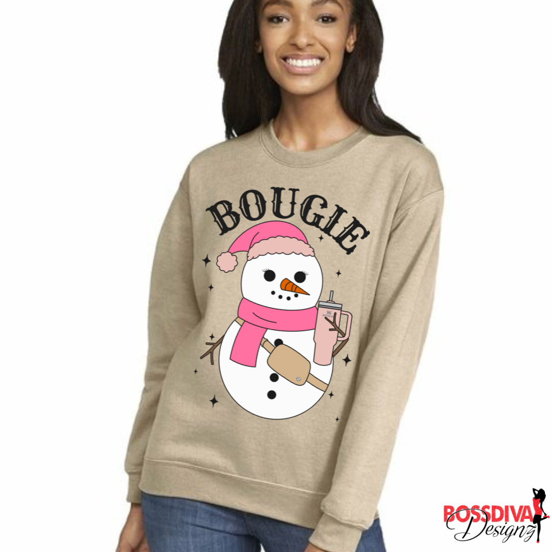 Bougie Snowman Sweater