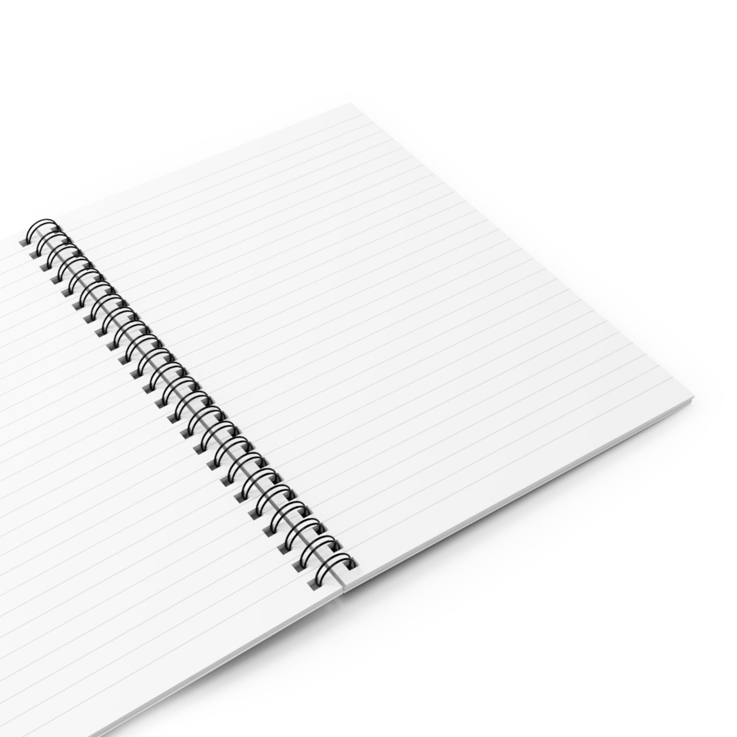 Empowering Spiral Notebook - Hustle, Boss Lady, Grace Over Fear Design