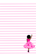 Pink Lady Notepad