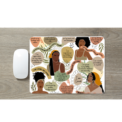 Black Women Affirmation Mousepad