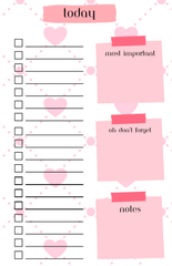 Valentine Notepad