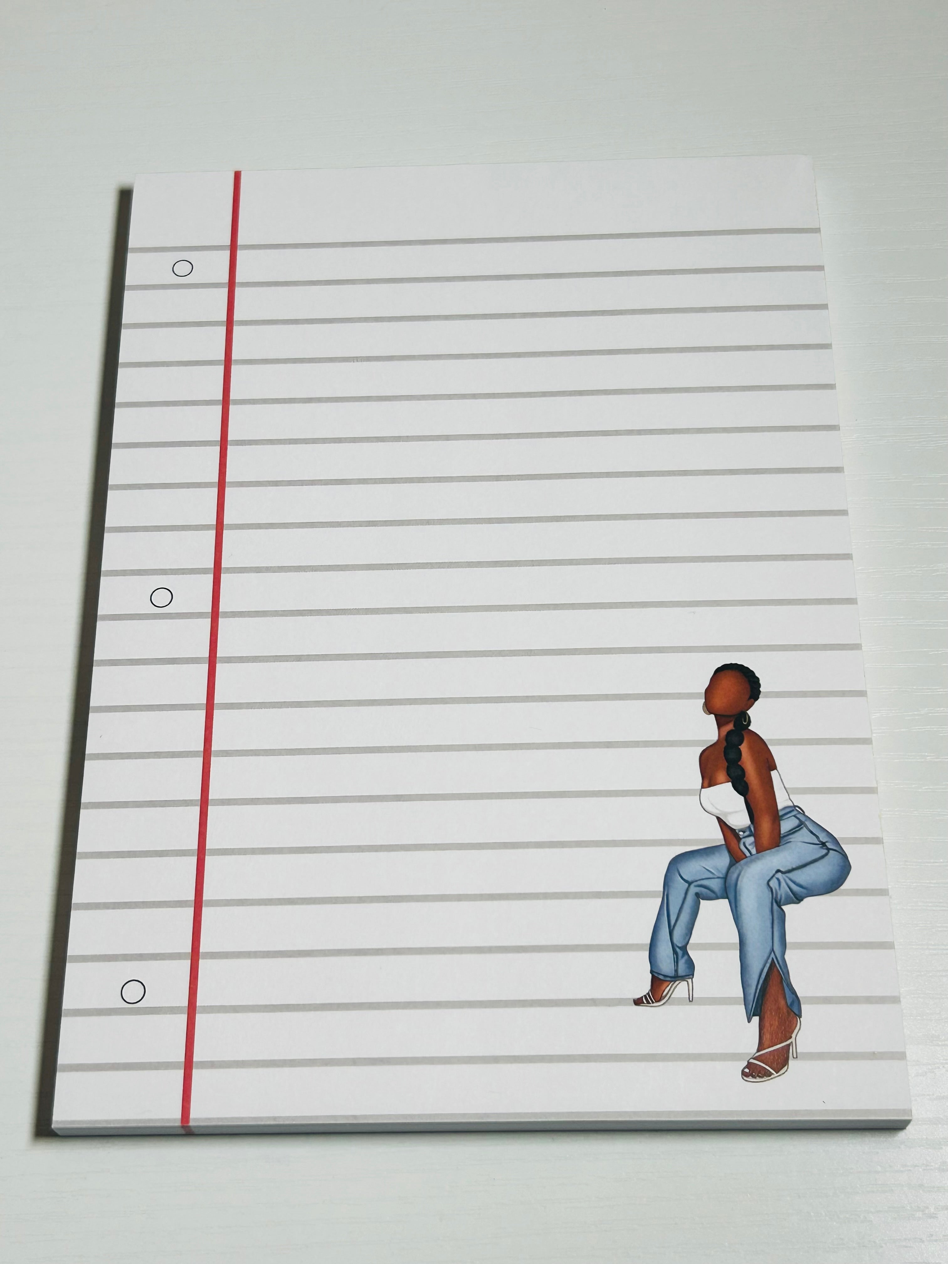 Brown Girl Notepad