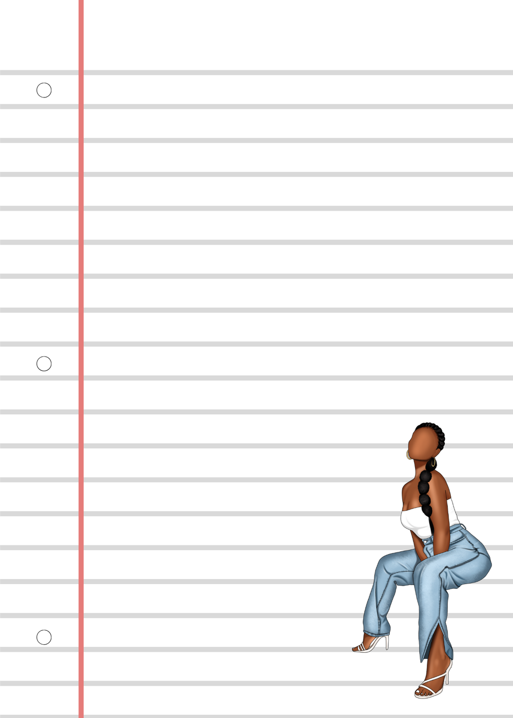 Brown Girl Notepad