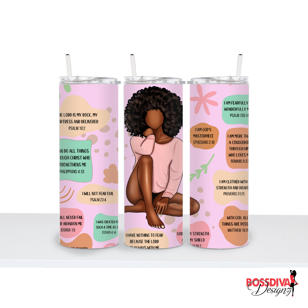 Biblical Affirmation Tumbler
