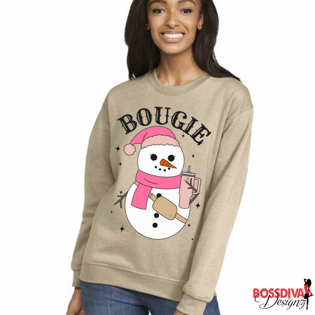 Bougie Snowman Sweater