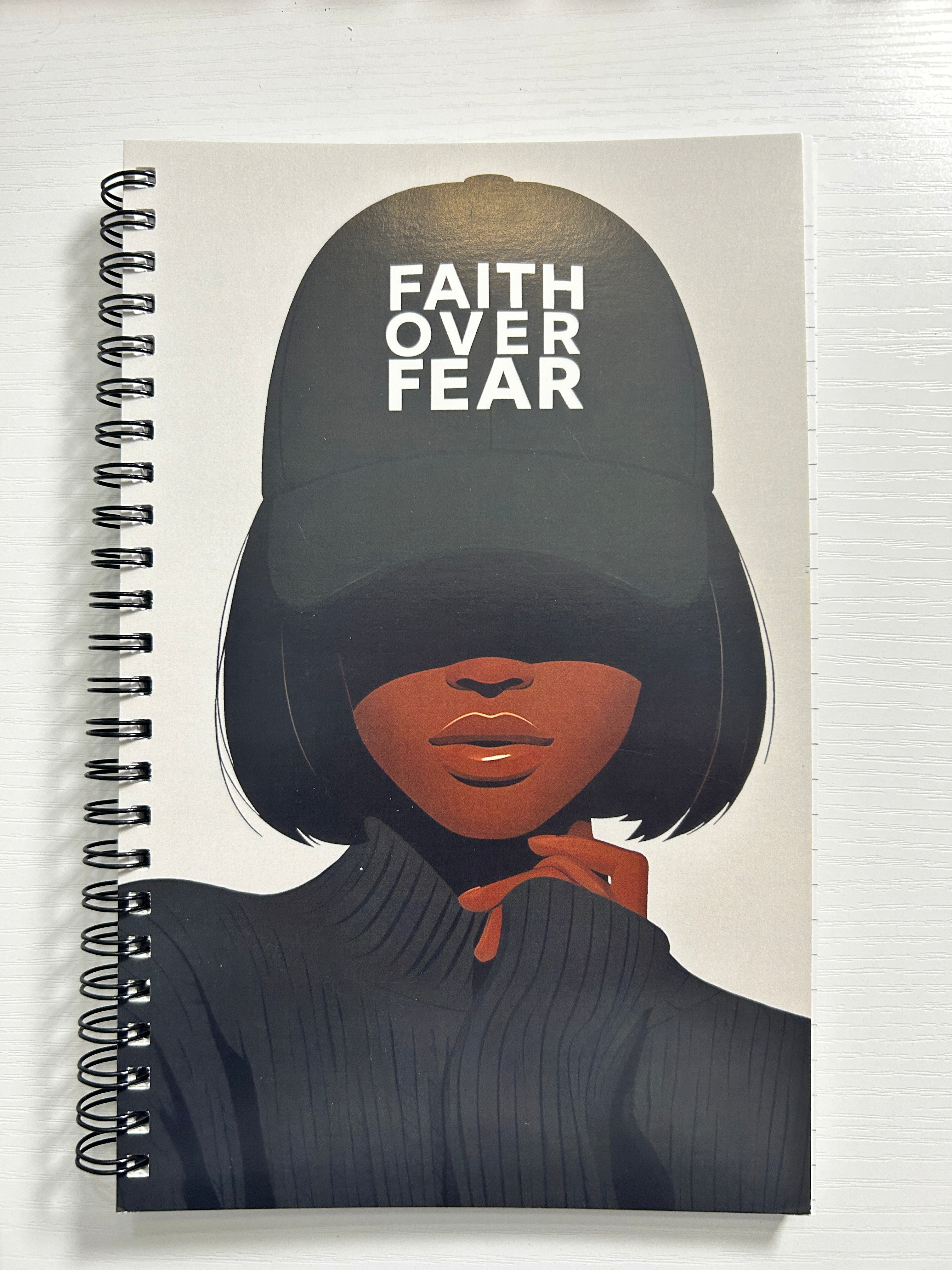 Faith Over Fear Notebook