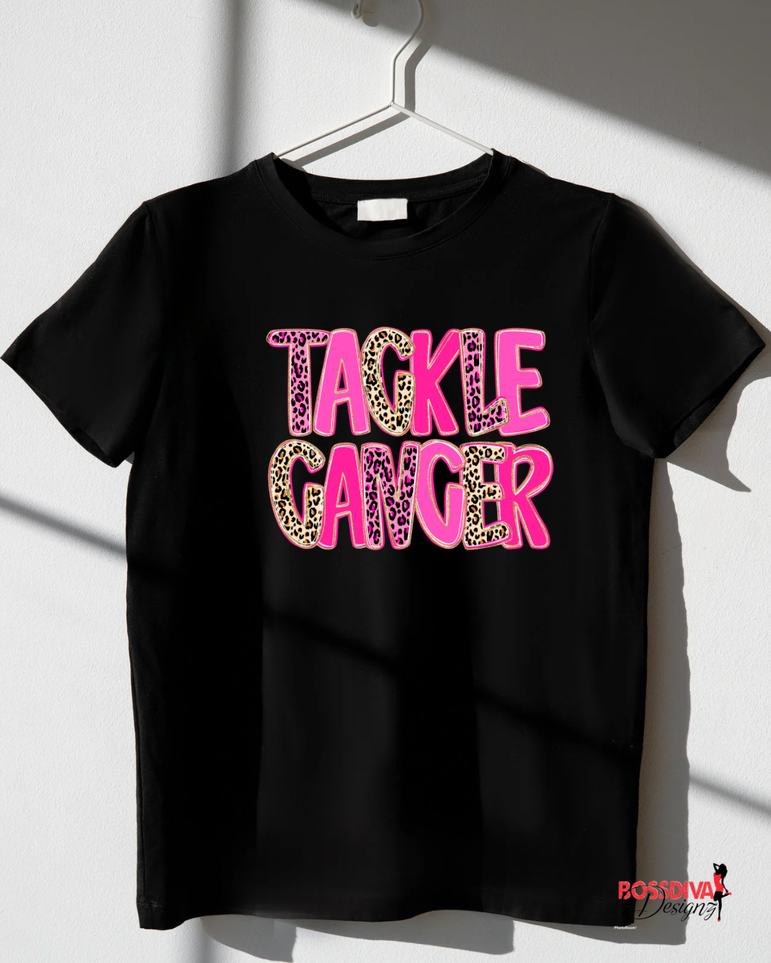 Breast Cancer Leopard Tee