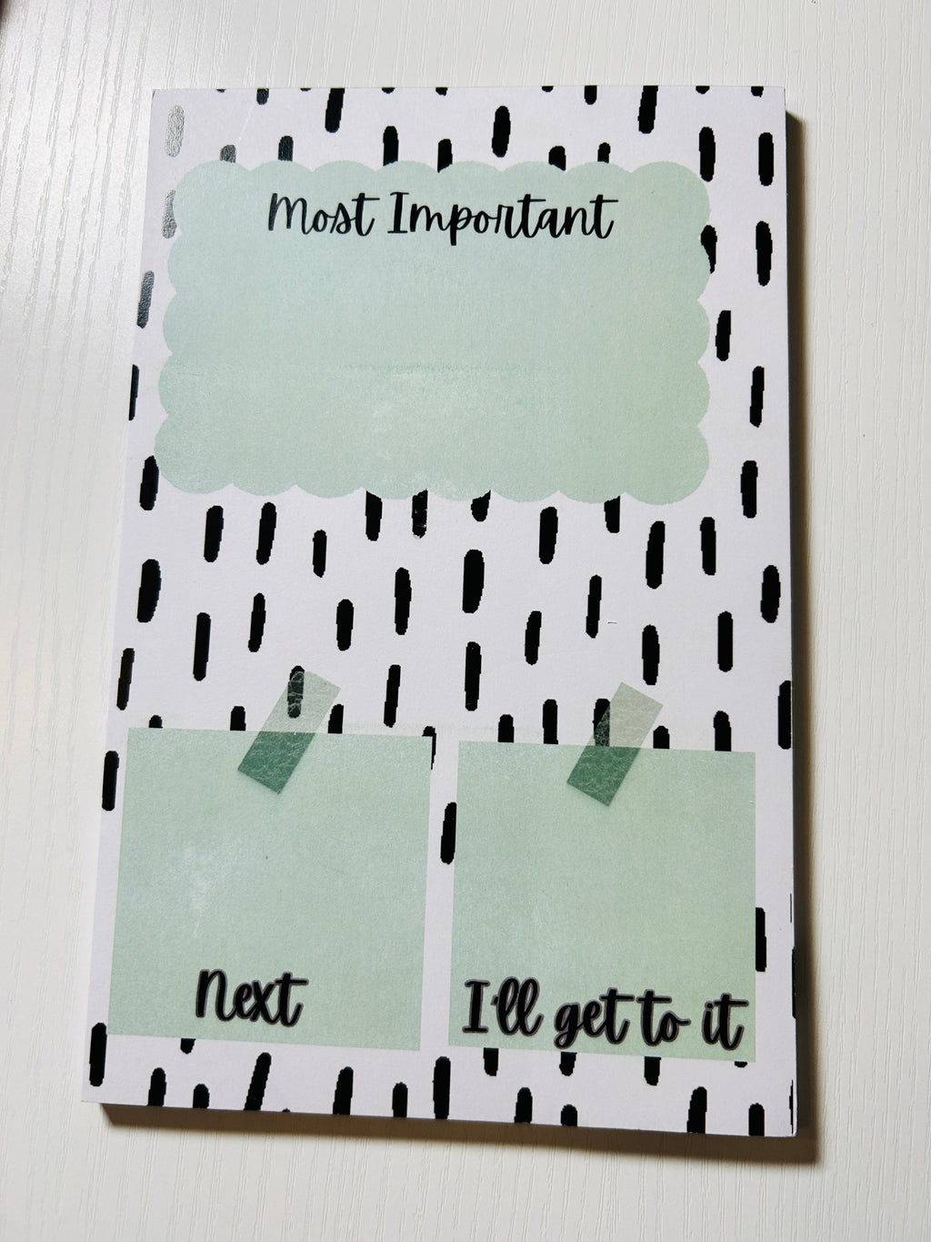 Sage Large Notepad
