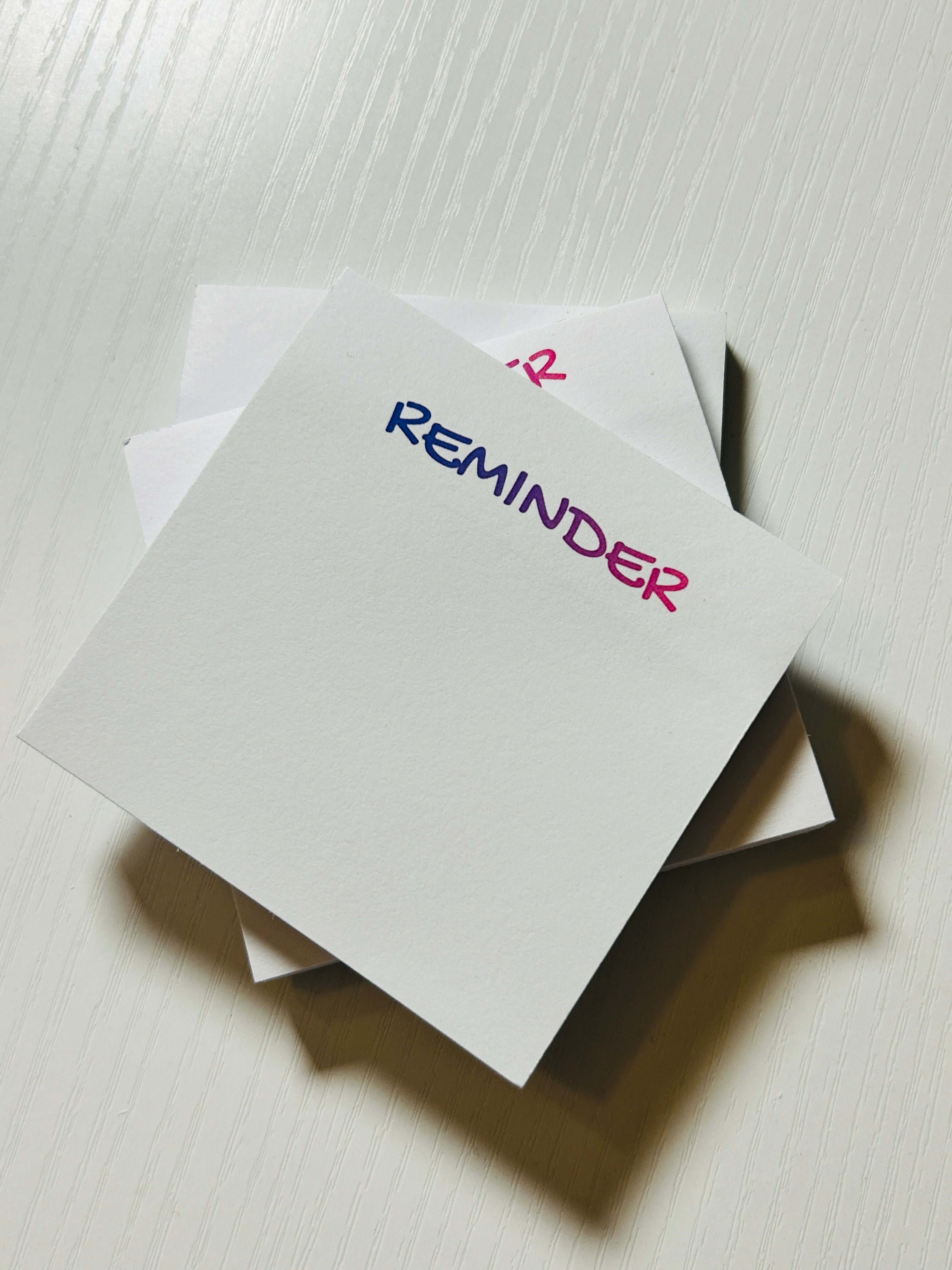 Reminder Sticky Notes