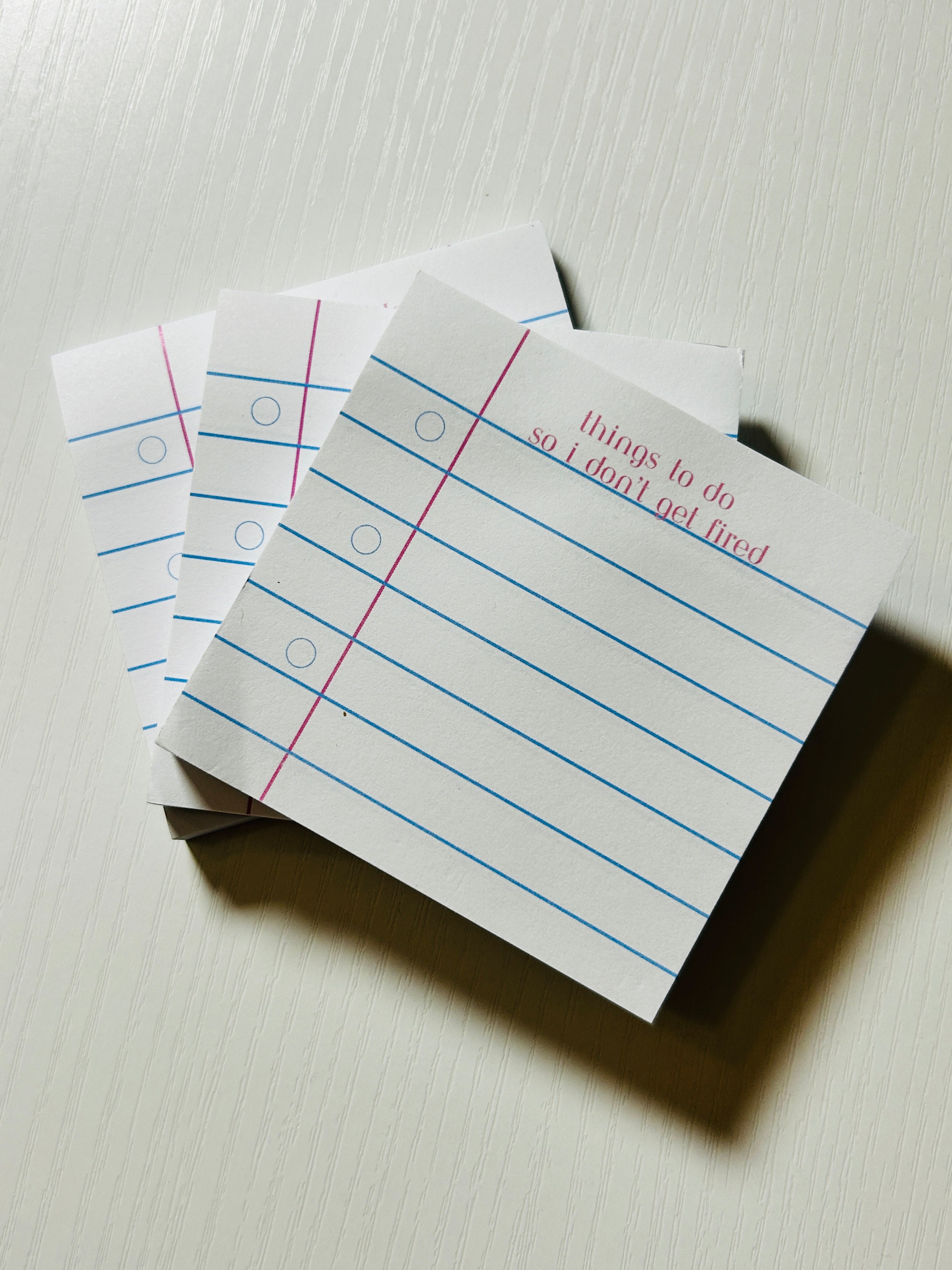 To Do Sticky Notes