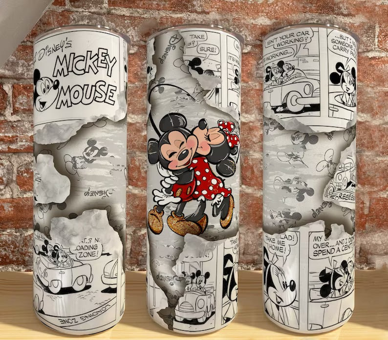 Black & White Mikey Tumbler