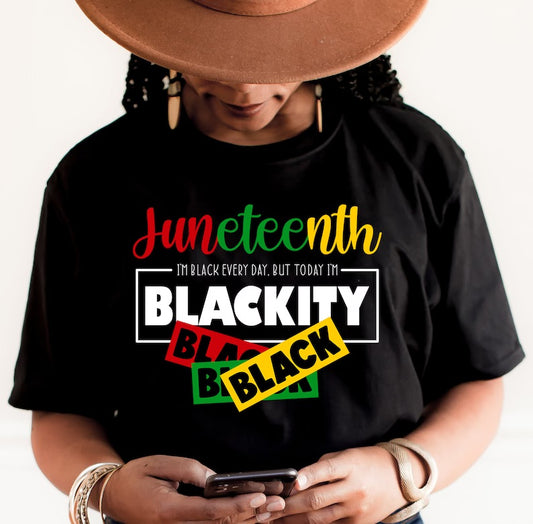Blackity Black Tee