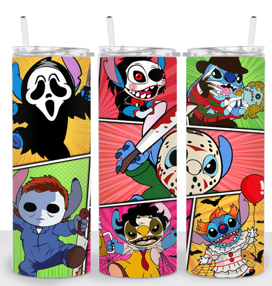 Stitch Halloween Tumbler
