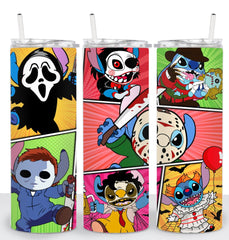 Stitch Halloween Tumbler