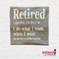 Retired Tee