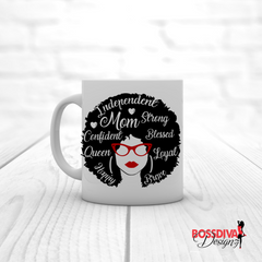 Afro Mom Mug