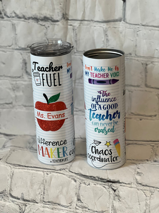 Teacher Fuel Tumbler